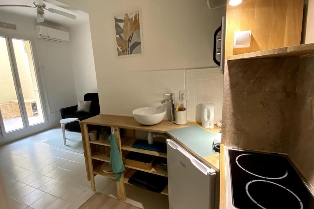 Studio "Les Cactus" Avec Terrasse A 5 Min A Pied De La Plage Nice Exterior photo